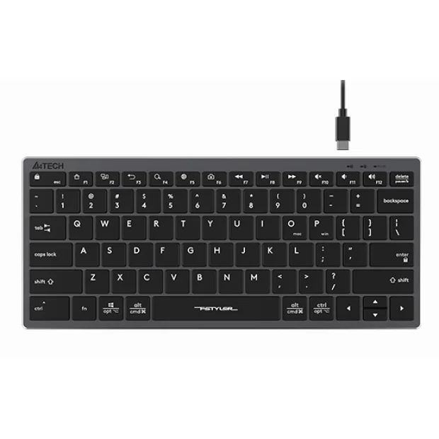 Клавиатура A4Tech Fstyler FX51 (серый/черный)